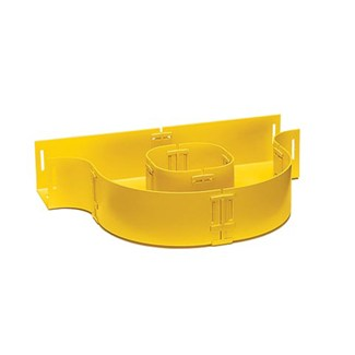 4x8 Fiber Storage Loop Offset, Yellow