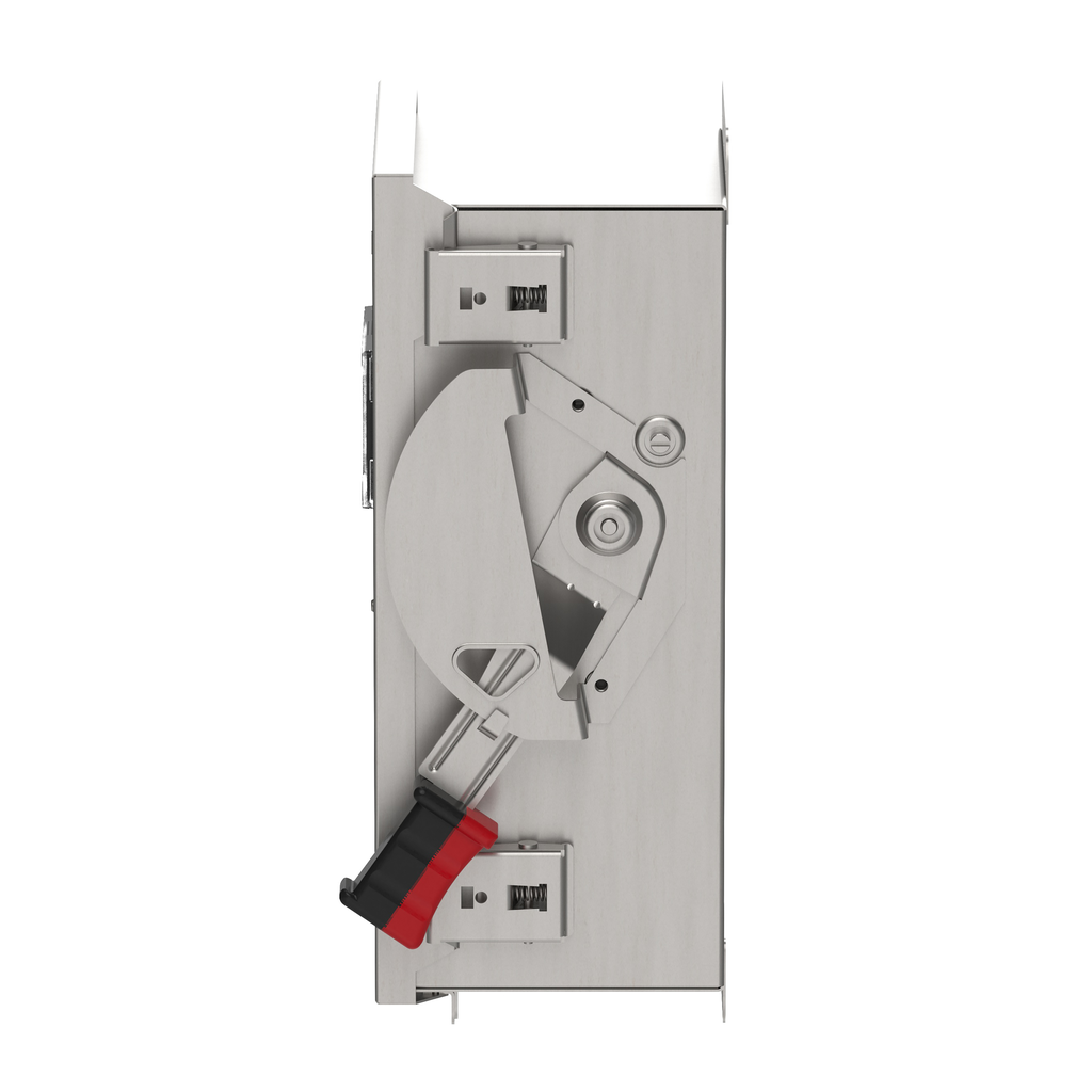 Safety switch, heavy duty, unfused, viewing window, NEMA 4X, 600V, 60A, 3 pole, neutral installed, ground lugs