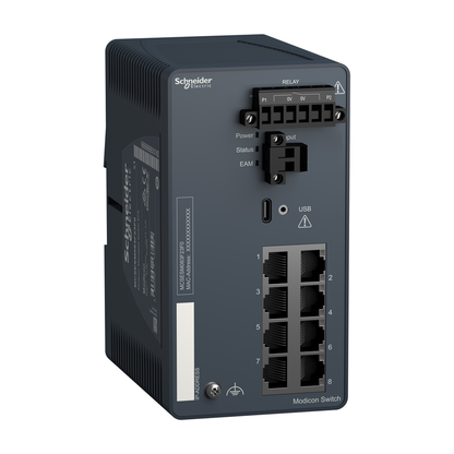 Modicon Managed Switch - 8 ports for copper