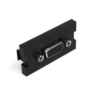 VGA HD15 Video Feedthrough MOS Module, Black