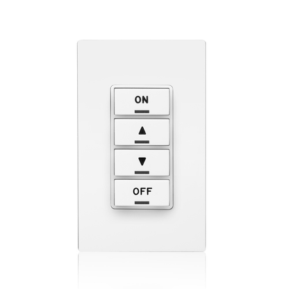 Keypad, 4 Button, ON/OFF, Controller for use with Provolt Room Controllers (PRC)