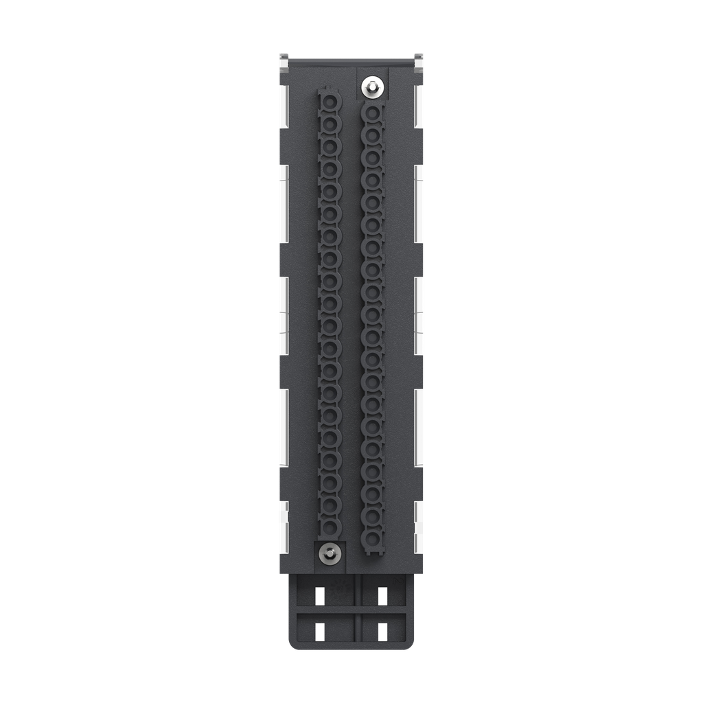 terminal block, Modicon X80, 40-pin removable caged