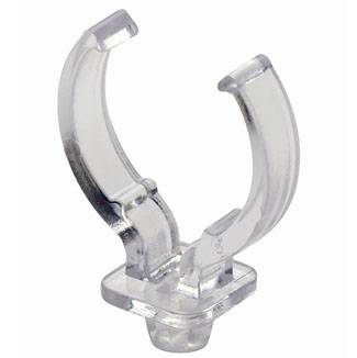 Snap-In Lamp Support Clip for Vertical Mount 2G11 Base Twin Tube Fluorescent Lampholder