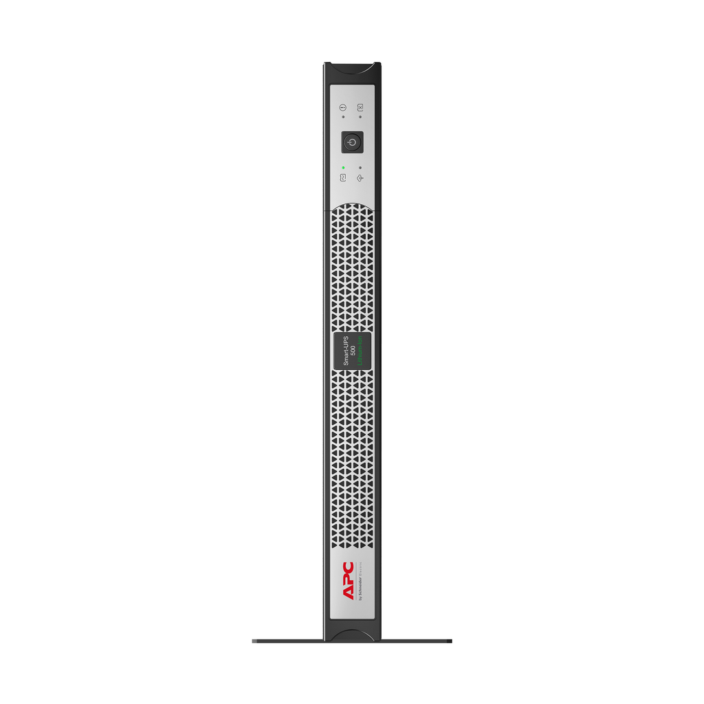 APC Smart-UPS, Line Interactive, 500VA, Lithium-ion, Rackmount 1U, 120V, 4x NEMA 5-15R outlets, SmartConnect Port, Short Depth