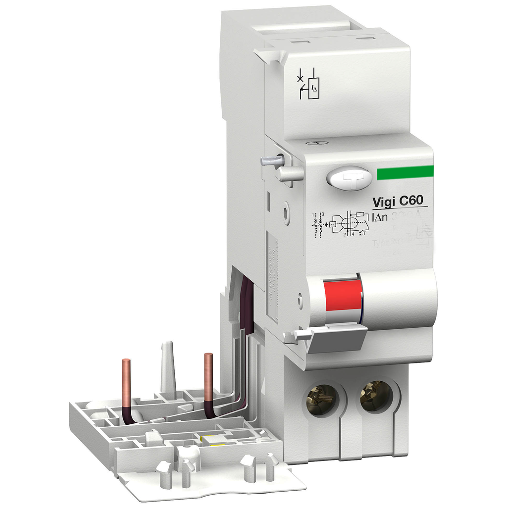 Multi9 - Vigi C60 - 2P - 63A - class A SI - 230/400 V - 30mA