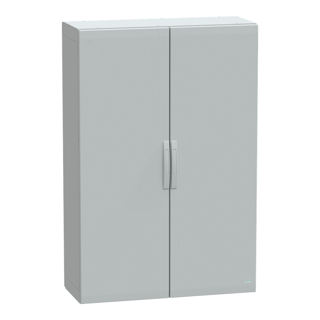 Floor standing polyester enclosure, Thalassa PLA, plain door, completely sealed, 1500x1000x420mm, IP65, IK10