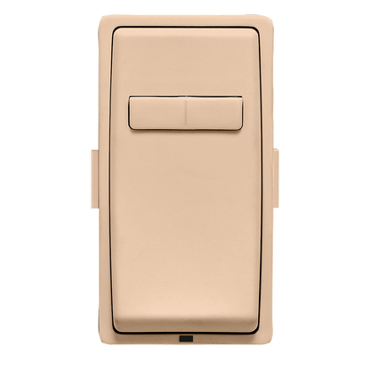 RENU Coordinating Dimmer Remote Color Change Faceplate, Dapper Tan Leviton Renu Color Change Kit RKDCD-DT for Renu Coordinating Dimmer Remotes, in Dapper Tan