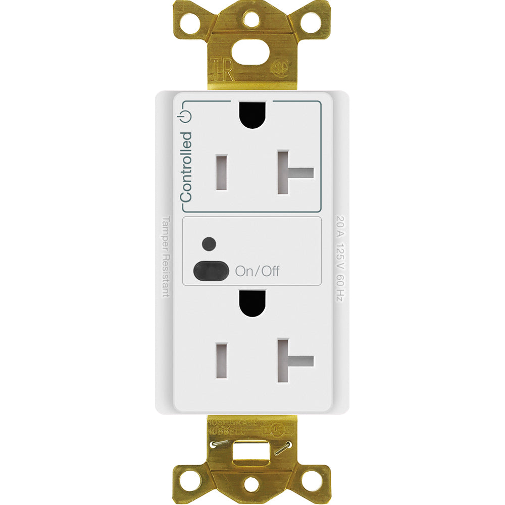 Vive wireless receptacle, 20 A duplex