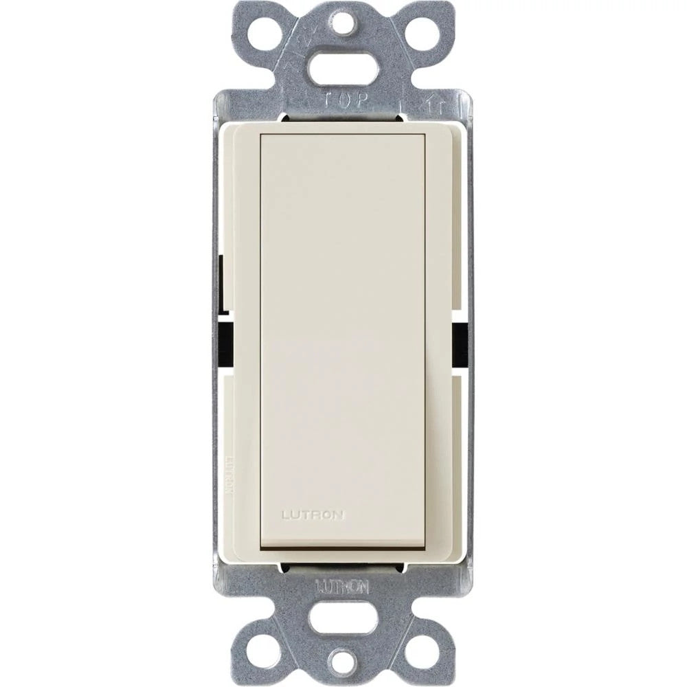 Lutron Claro 15 Amp, 4-Way On/Off Rocker Switch with Locator Light