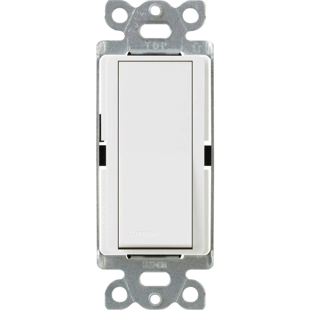 Lutron Claro 15 Amp, 4-Way On/Off Rocker Switch with Locator Light