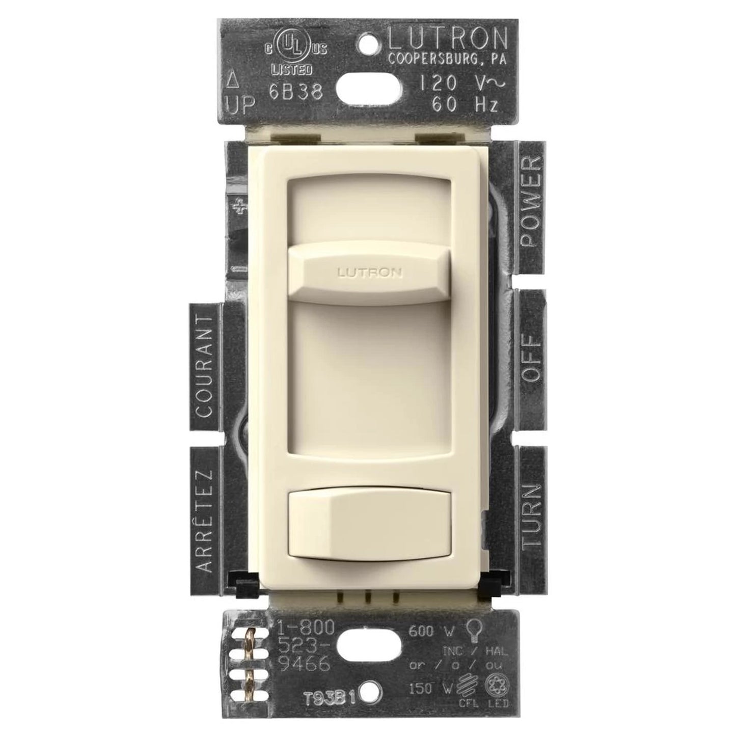 Skylark Contour LED+ Dimmer, Incandescent/Halogen, 3-way/single-pole, 150W LED or 600W inc/hal