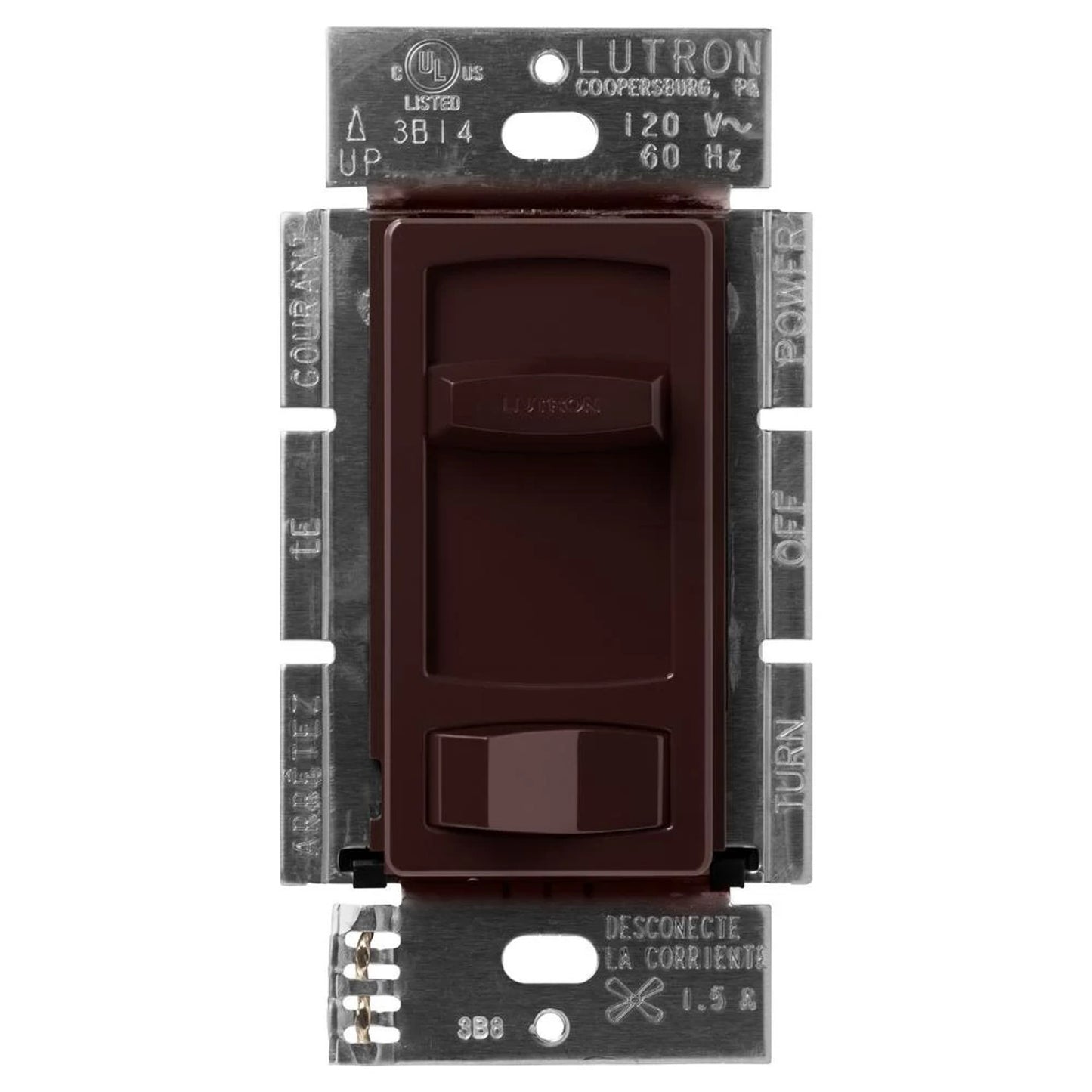 Skylark Contour Fan Control, Incandescent/Halogen, Single-pole, quiet 3-speed, 120V/1.5A