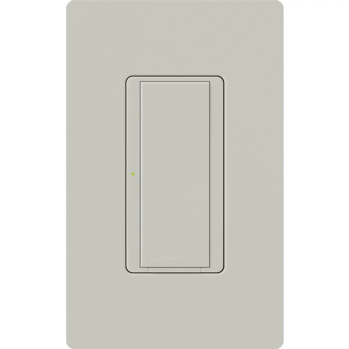 Maestro Switch - Satin Finish, Incandescent/Halogen, Magnetic Low-Voltage, Electronic Low-Voltage, Fluorescent, Multi-location/single-pole, 120V/8A