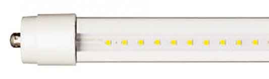 T8 8FT LED BYPASSREPLACEMENT FOR T12 & T8 LAMPS - FA8 CLEAR