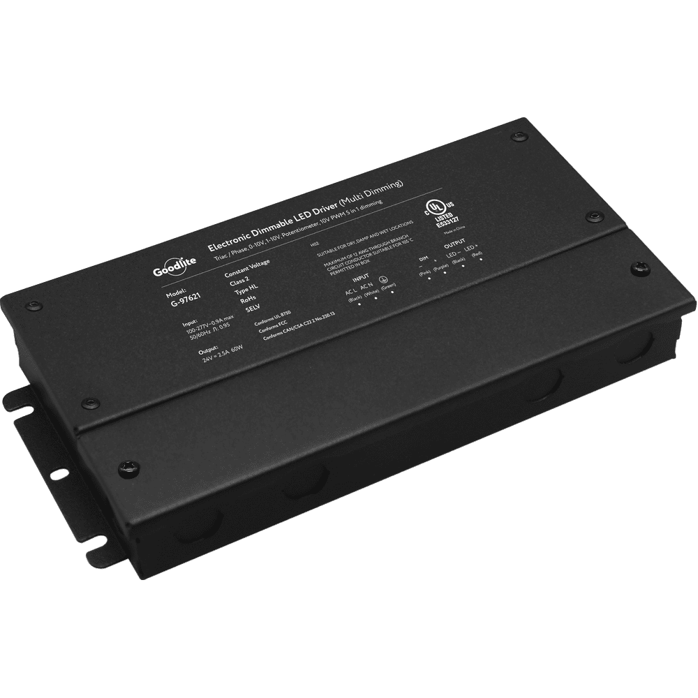 ELECTRONIC LED DRIVER, MULTI DIMMING 24V