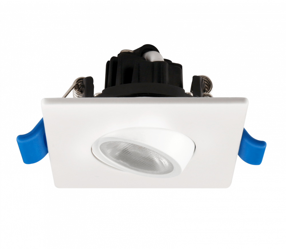 LED RECESSED GIMBAL 4" LUMINAIRE SQUARE