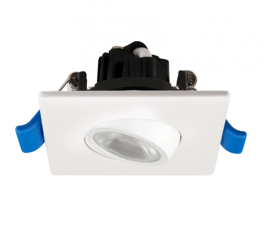 LED RECESSED GIMBAL 4" LUMINAIRE SQUARE