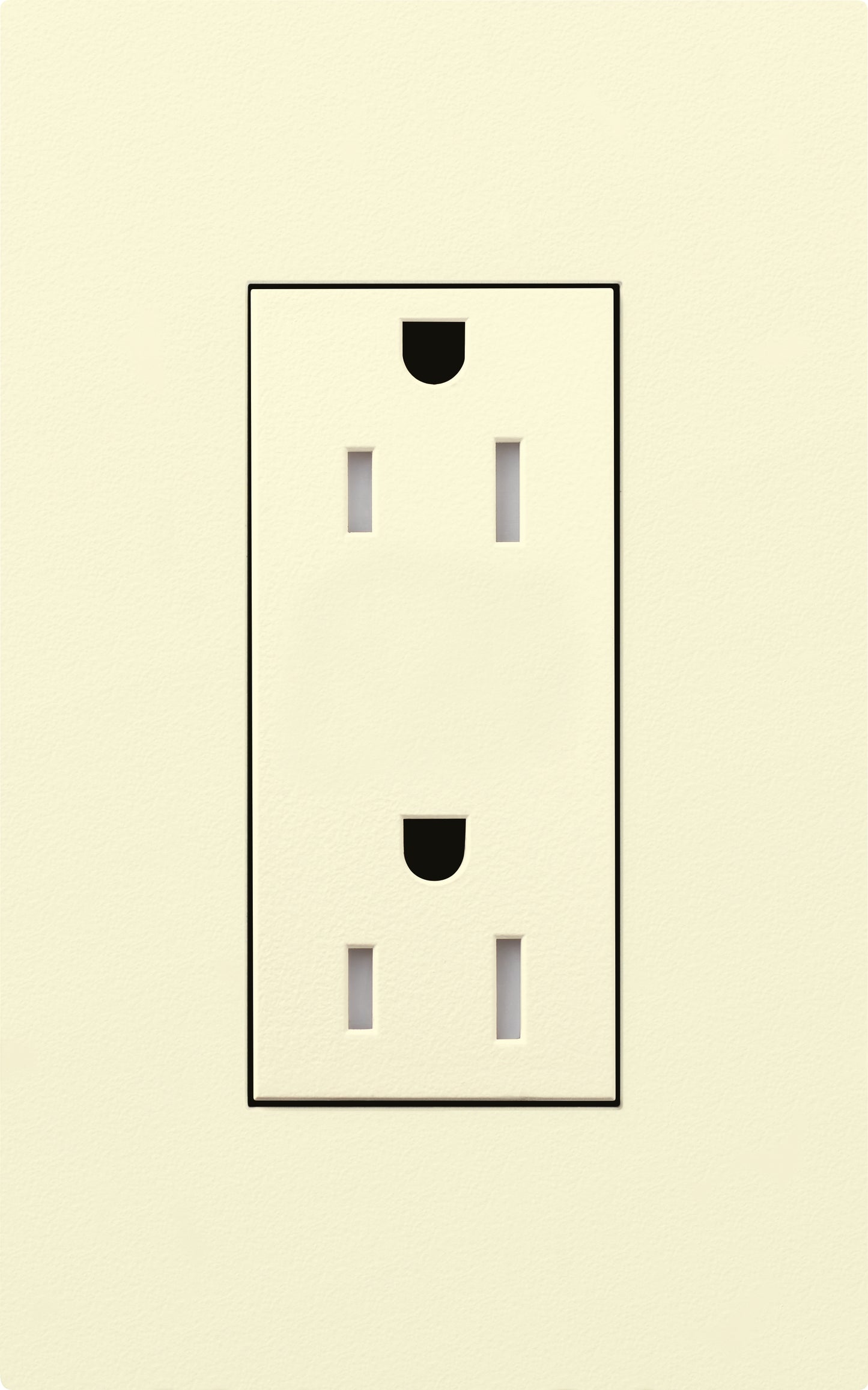 Duplex 15 A receptacle, tamper resistant, 125V/15A with faceplate