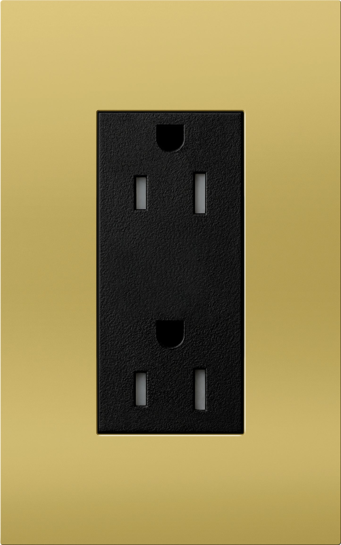 Duplex 15 A receptacle, tamper resistant, 125V/15A with faceplate