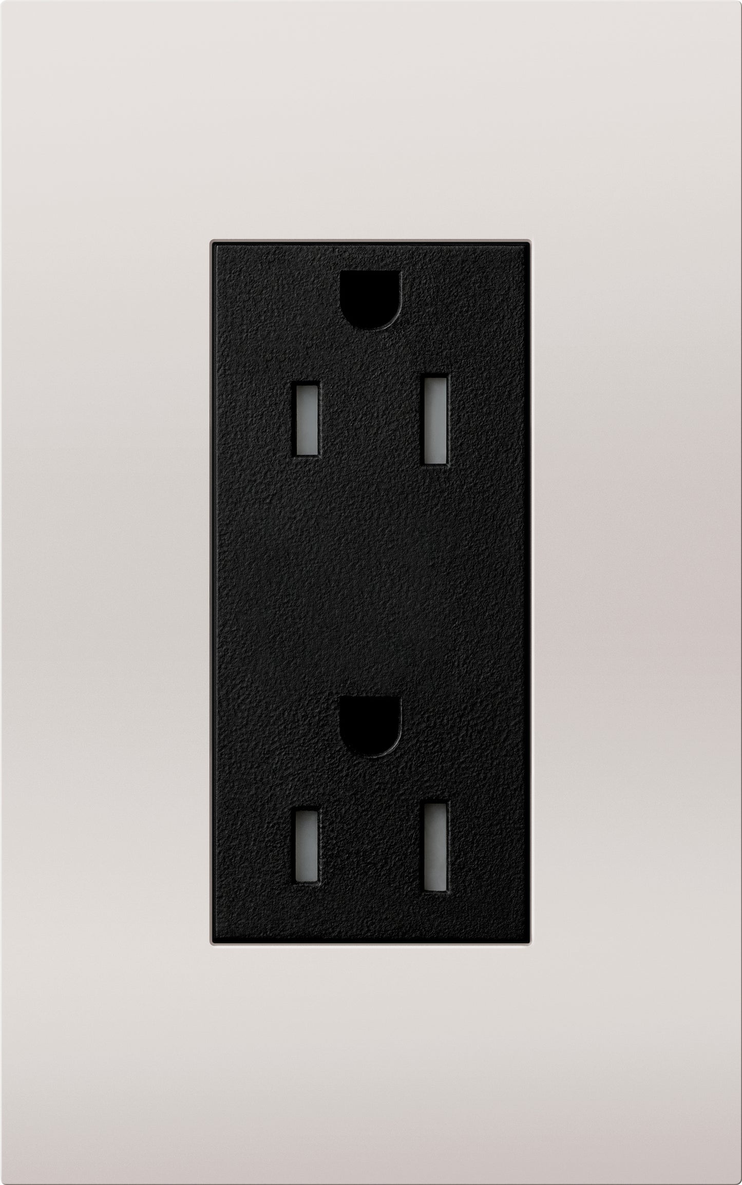 Duplex 15 A receptacle, tamper resistant, 125V/15A with faceplate