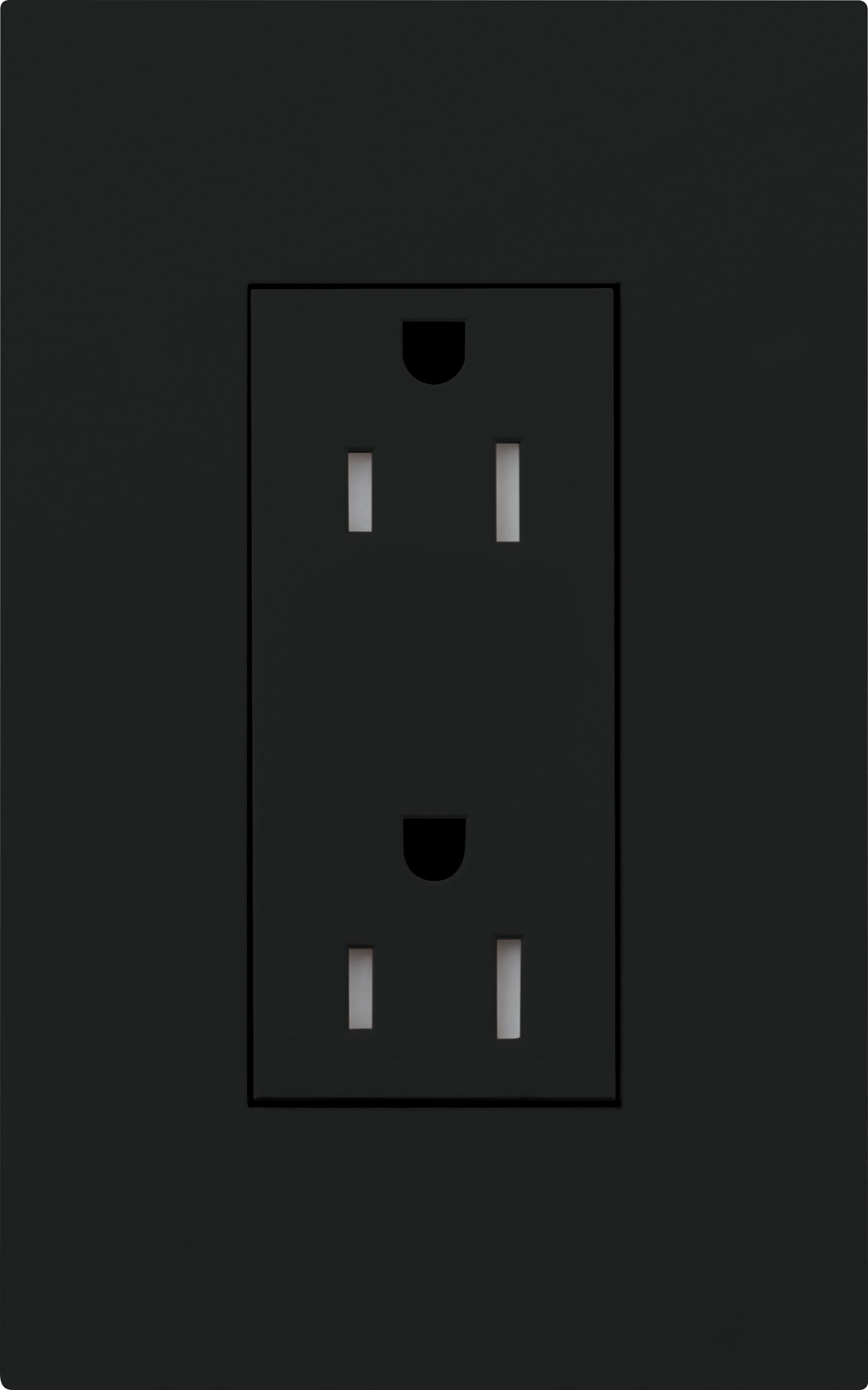 Duplex 15 A receptacle, tamper resistant, 125V/15A with faceplate