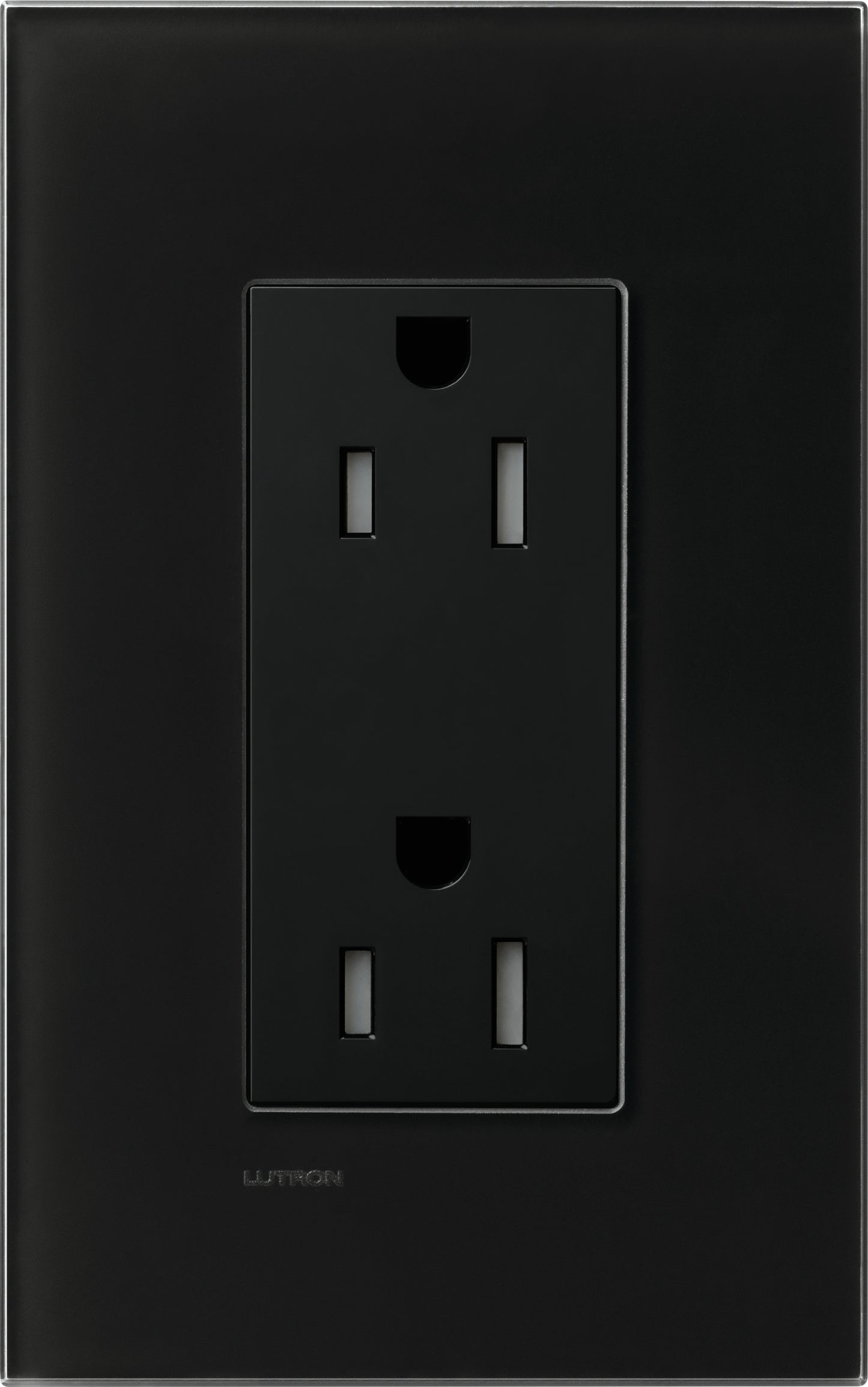 Duplex 15 A receptacle, tamper resistant, 125V/15A with faceplate