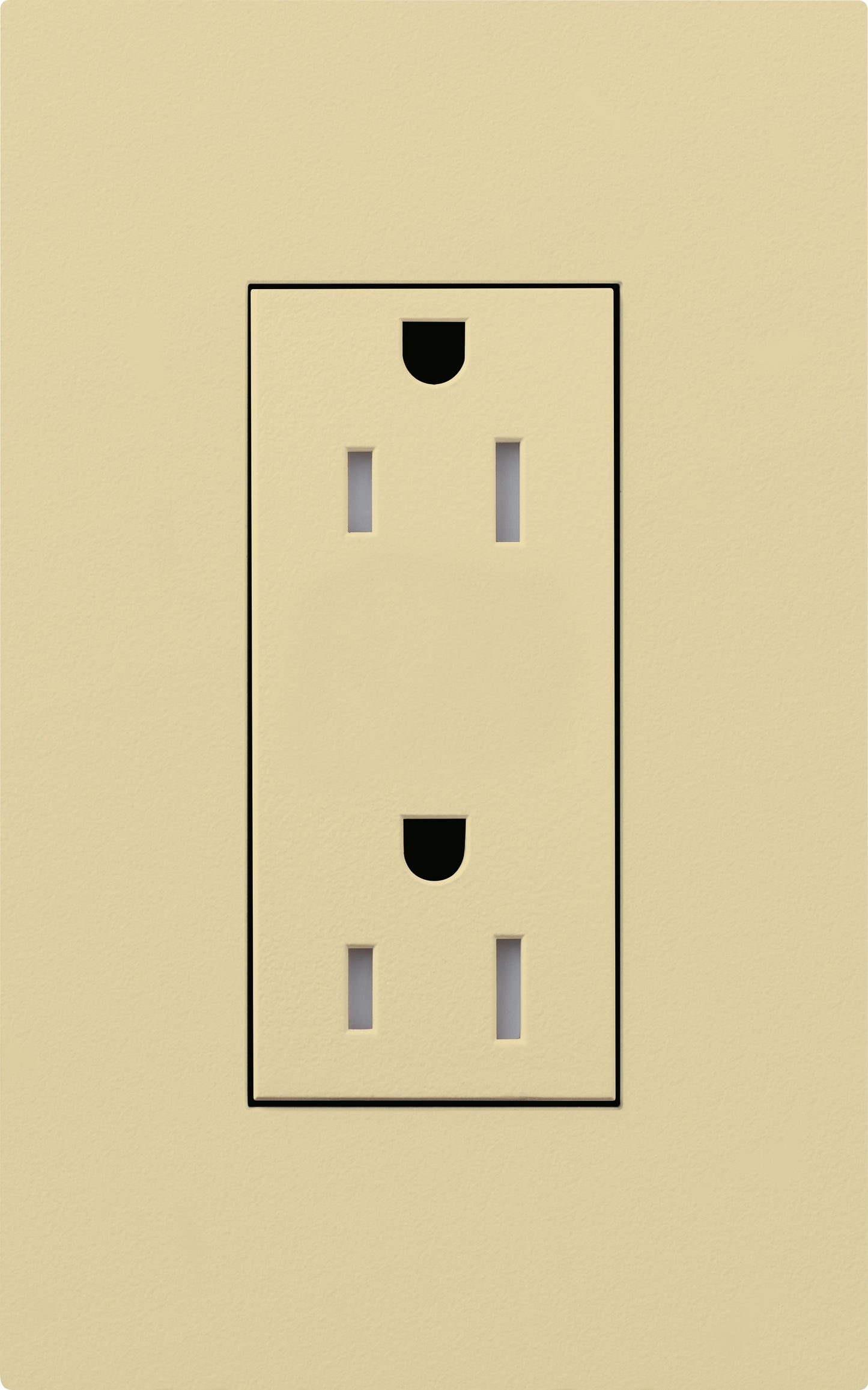 Duplex 15 A receptacle, tamper resistant, 125V/15A with faceplate