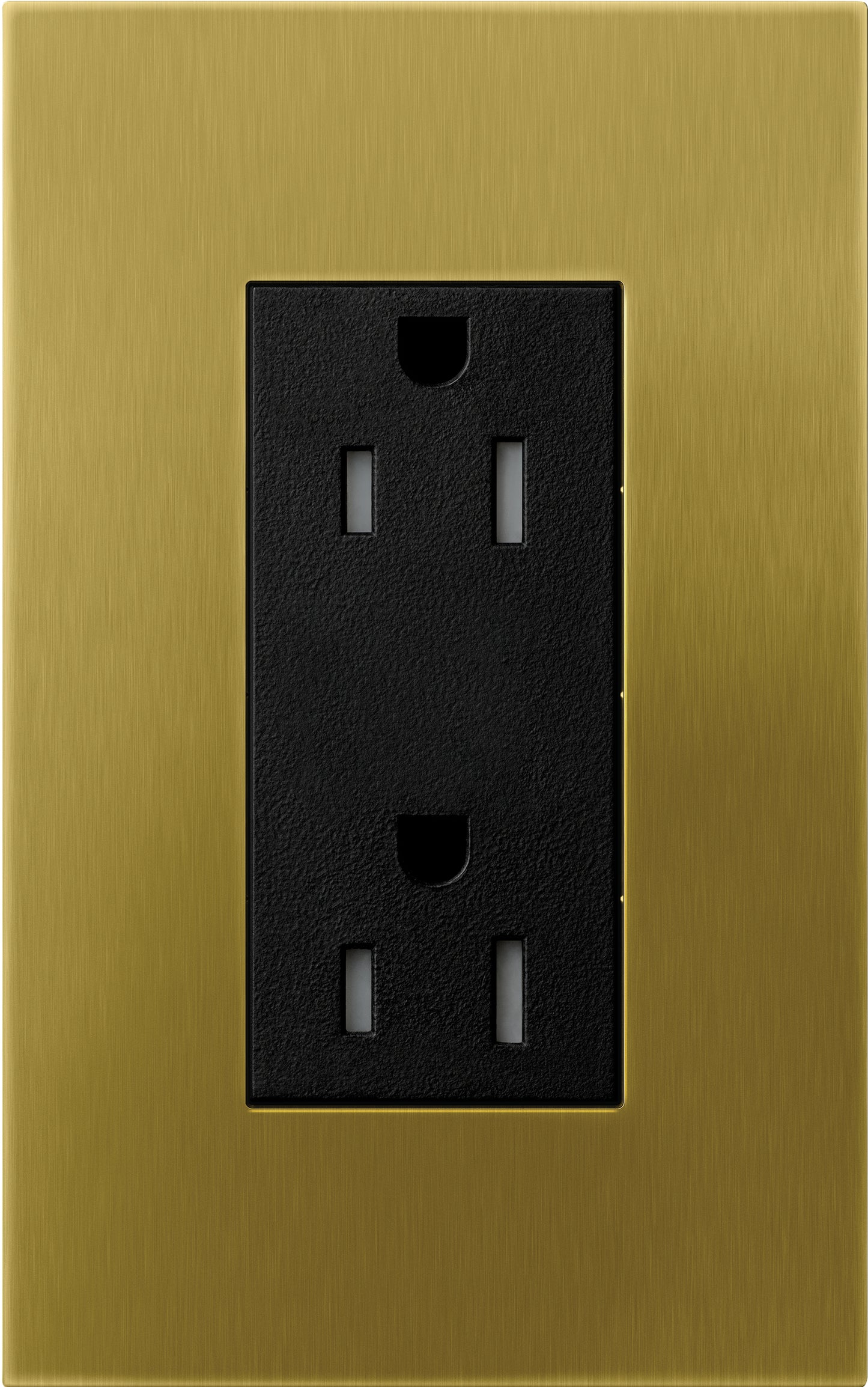 Duplex 15 A receptacle, tamper resistant, 125V/15A with faceplate