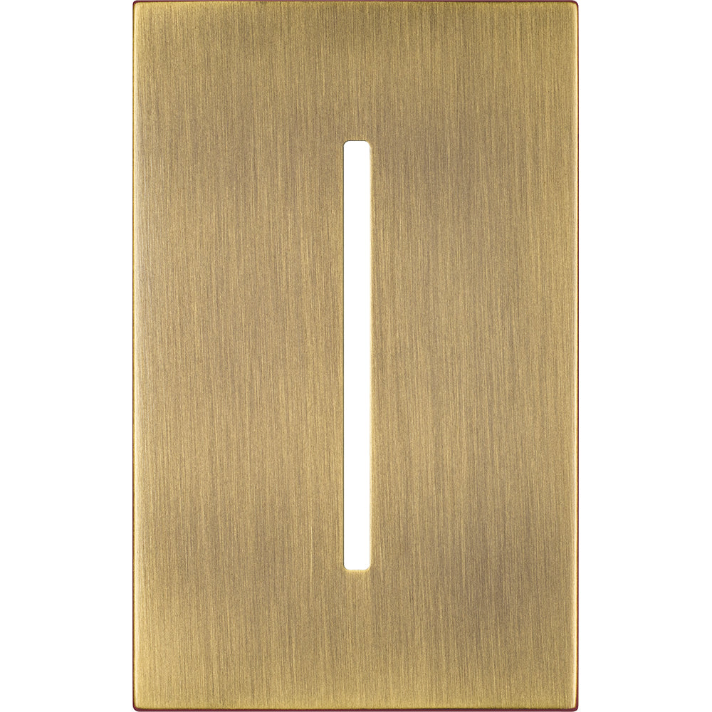 Single-gang WallPlate for GRAFIK T Controls, One-gang for 1 dimmer, switch, or wallstation