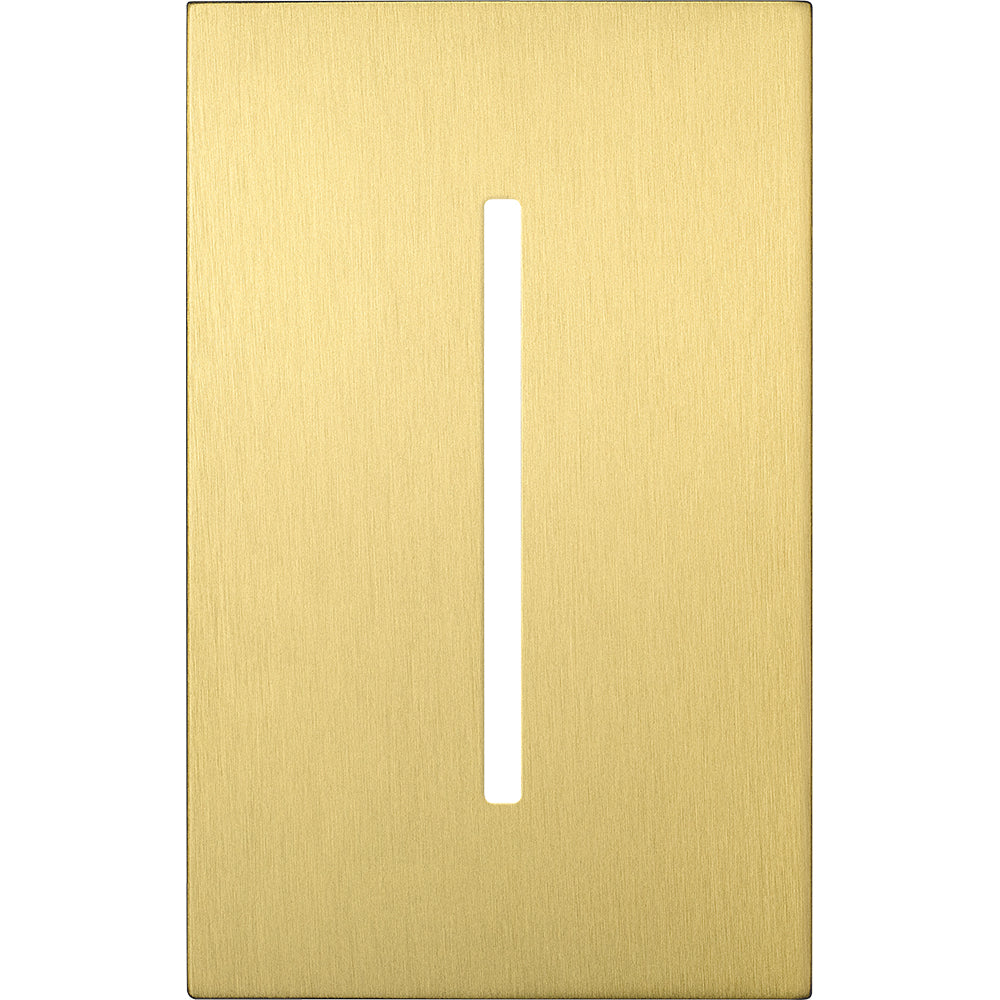 Single-gang WallPlate for GRAFIK T Controls, One-gang for 1 dimmer, switch, or wallstation