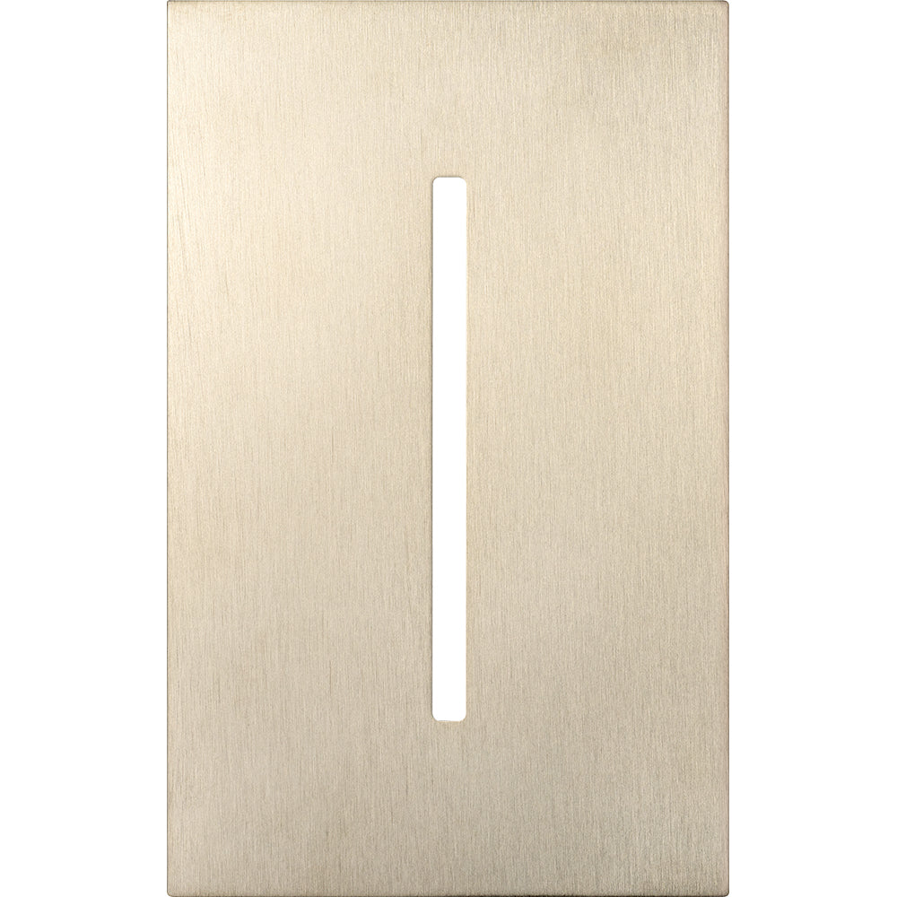 Single-gang WallPlate for GRAFIK T Controls, One-gang for 1 dimmer, switch, or wallstation