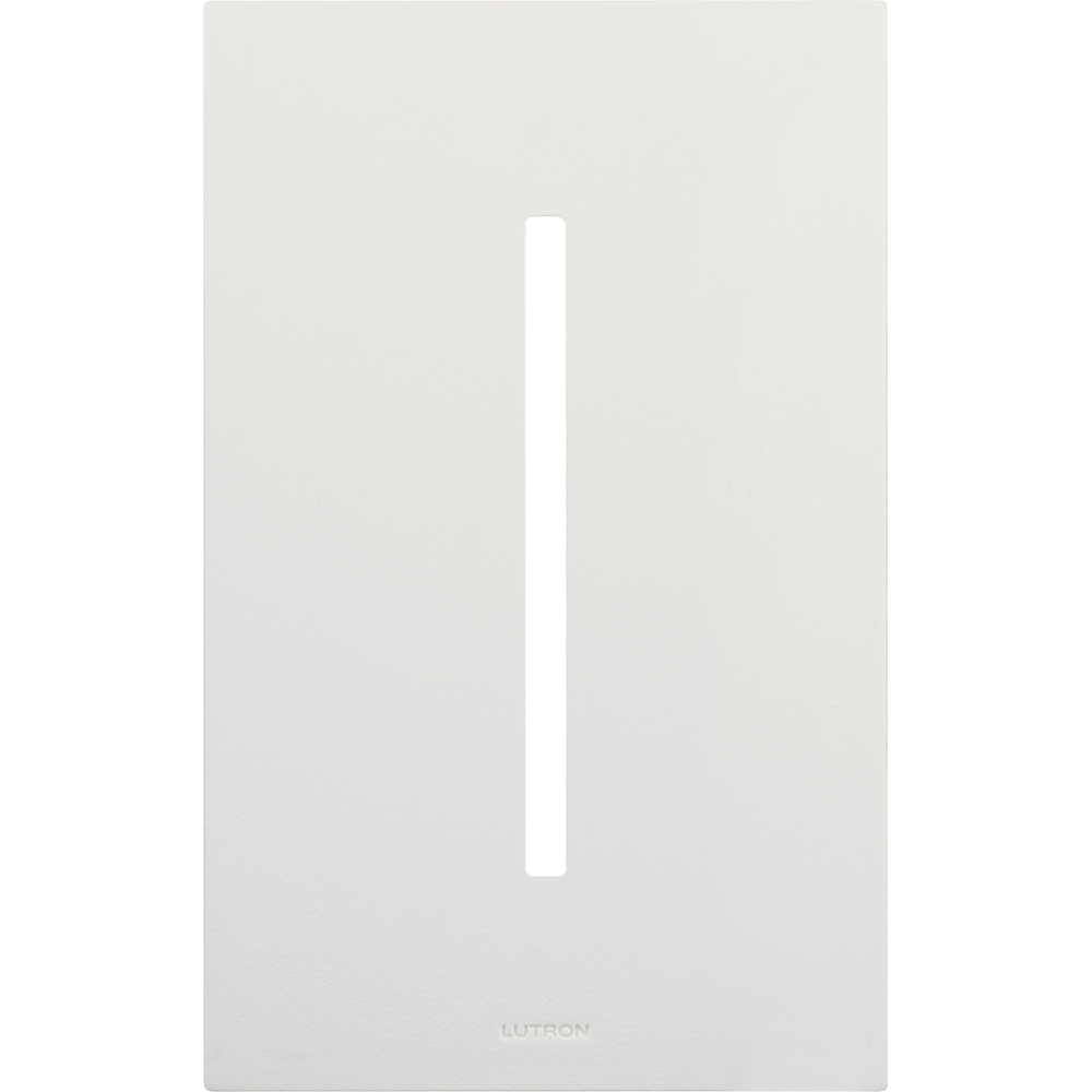 Single-gang WallPlate for GRAFIK T Controls, One-gang for 1 dimmer, switch, or wallstation