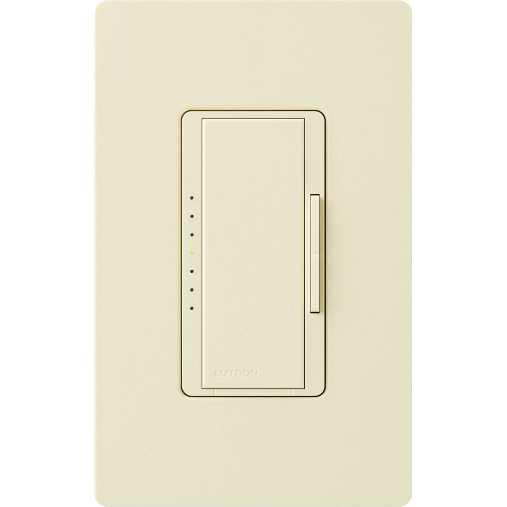 Maestro Dimmer - Gloss Finish, Electronic Low-Voltage, Multi-location/single-pole, 120V/600W