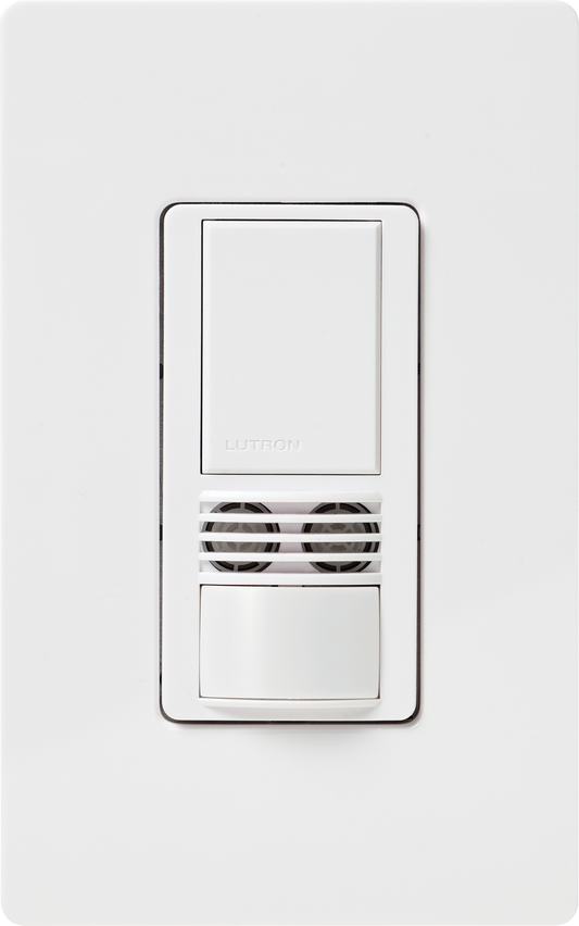 Lutron Maestro Dual-Tech Motion Sensor switch, 6-Amp, Single-Pole, White