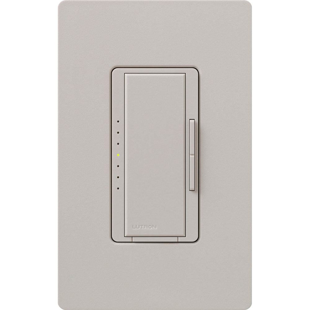 Maestro Dimmer - Satin Finish, Incandescent/Halogen, Multi-location/single-pole, 120V/1000W