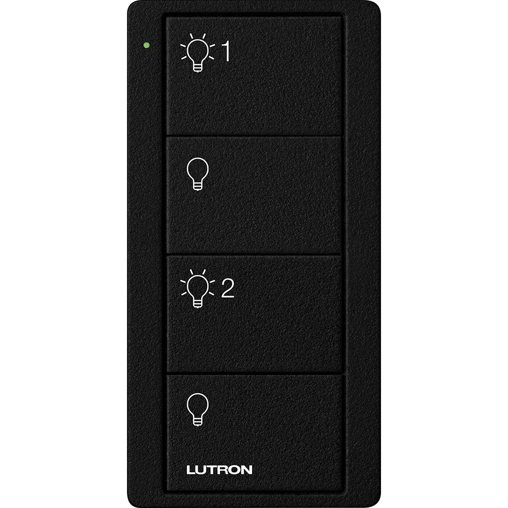 Pico Wireless Control, 4-button, 434 MHz, 2-group control of lights, standard engraving