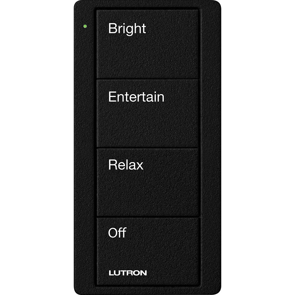 Pico Wireless Control, 4-button, 434 MHz, scene control of lights, With Engravings