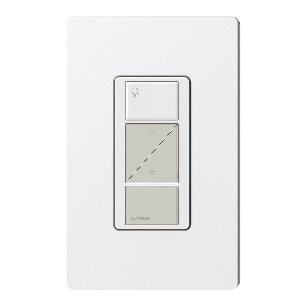 Pico Wired Control, 2-button with raise/lower, works with compatible Lutron systems to control a light or group of lights