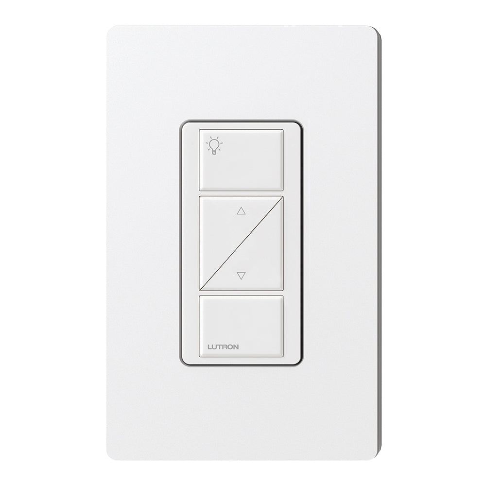 Pico Wired Control, 2-button with raise/lower, works with compatible Lutron systems to control a light or group of lights