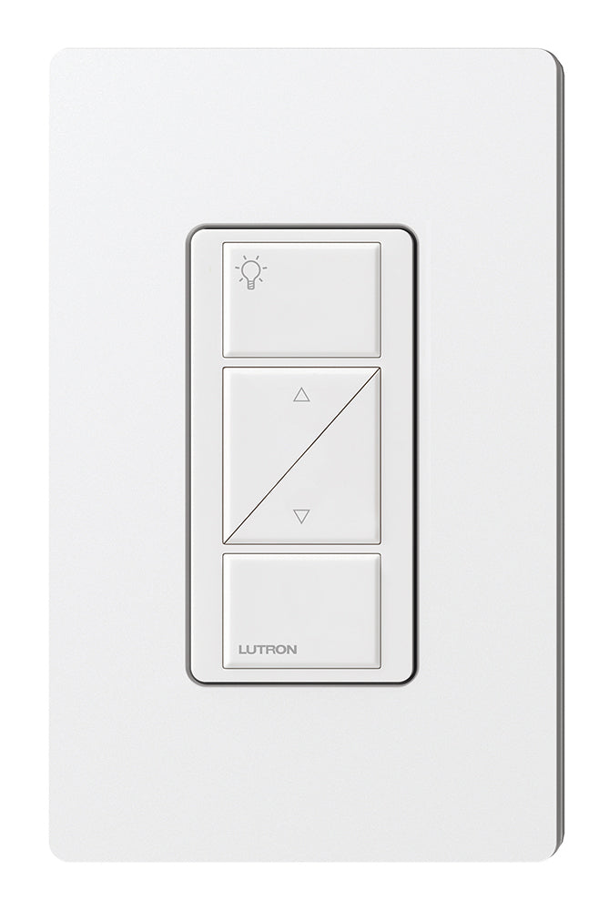 Pico Wired Control, 2-button with raise/lower, works with compatible Lutron systems to control a light or group of lights