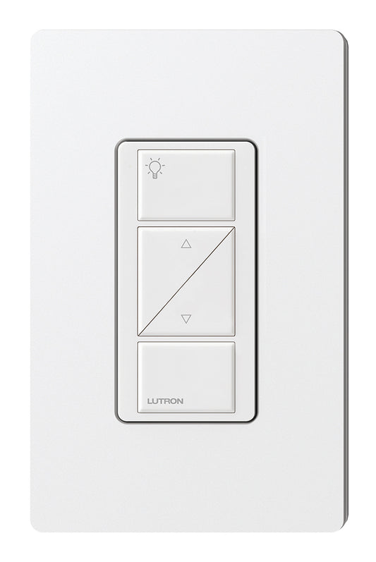 Pico Wired Control, 2-button with raise/lower, works with compatible Lutron systems to control a light or group of lights