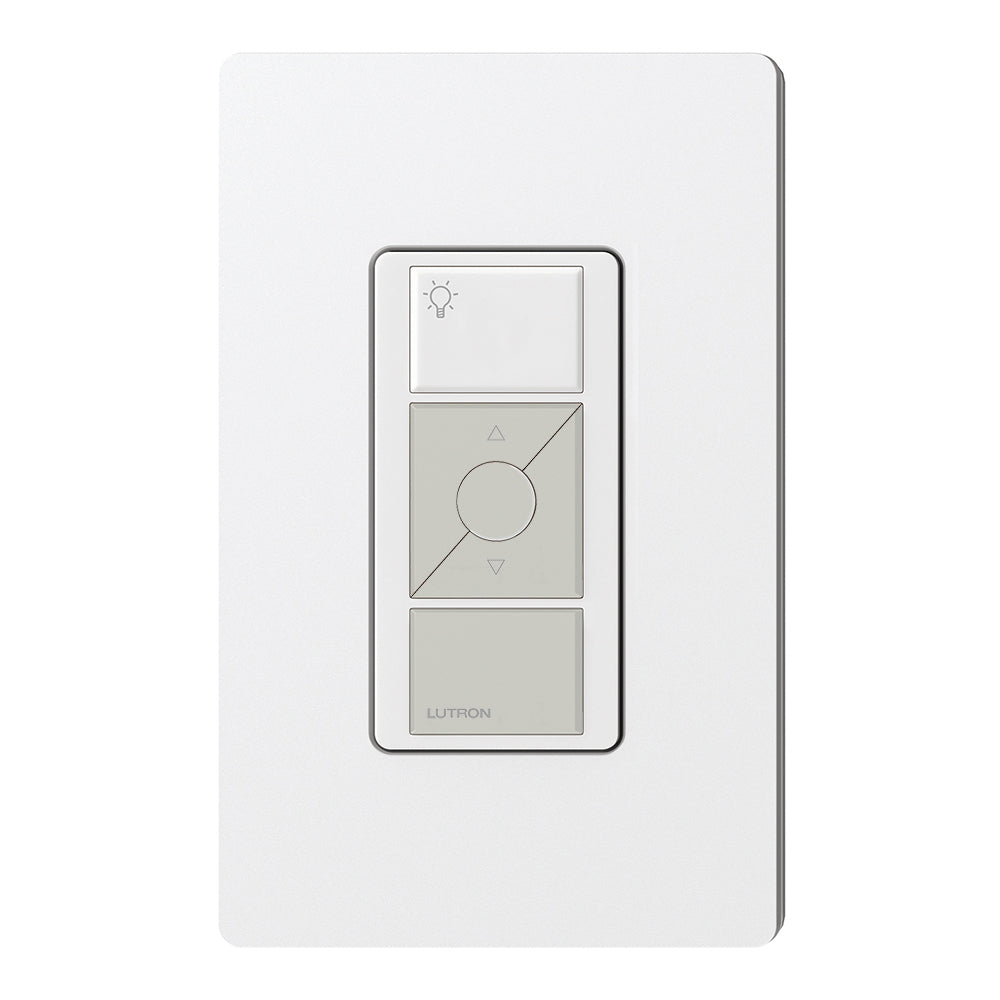 Pico Wired Control, 3-button with raise/lower, works with compatible Lutron systems to control a light or group of lights