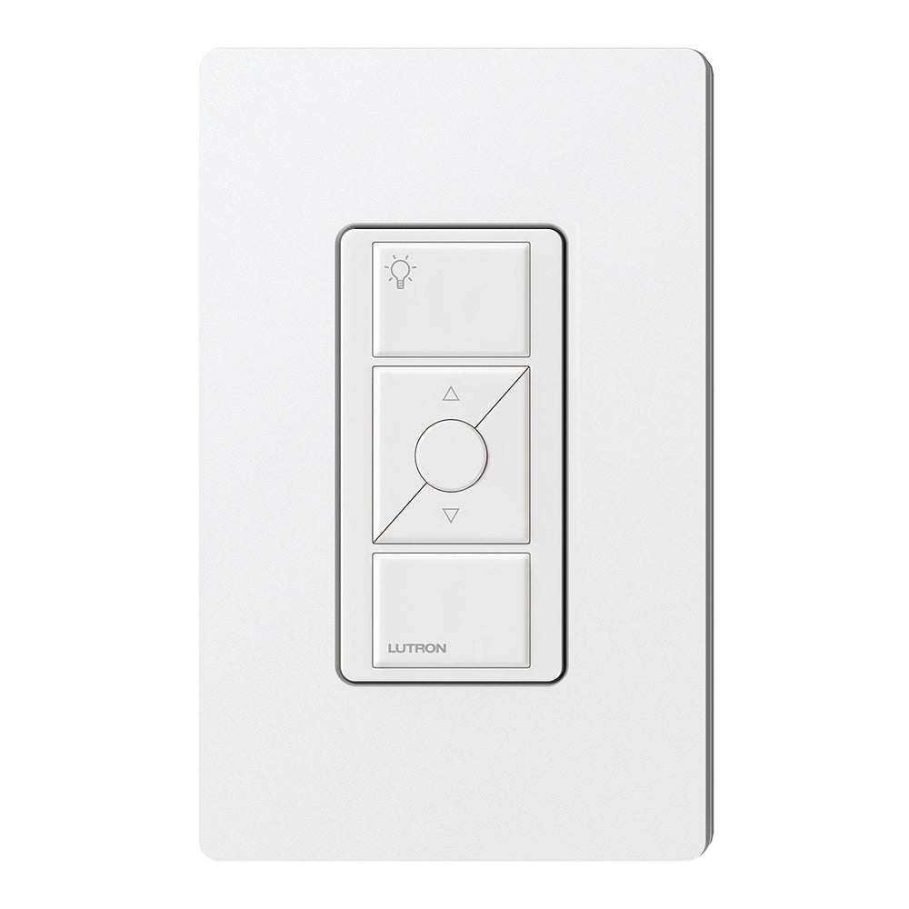 Pico Wired Control, 3-button with raise/lower, works with compatible Lutron systems to control a light or group of lights