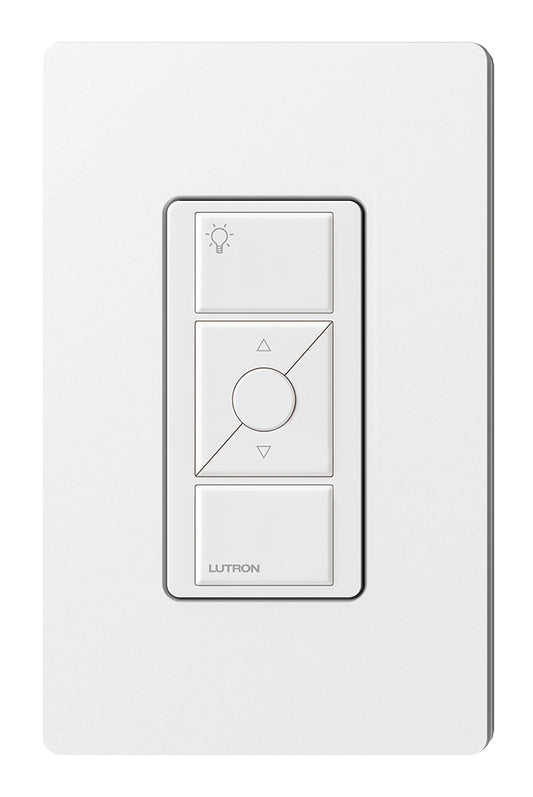 Pico Wired Control, 3-button with raise/lower, works with compatible Lutron systems to control a light or group of lights