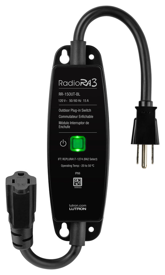 Lutron RadioRA 3 Outdoor Plug-in Switch