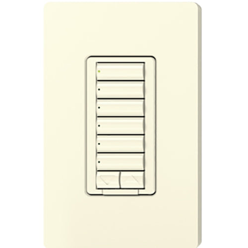 Lutron RadioRA 2 seeTouch Wall Mount Designer Keypad, 6 Button with Raise/Lower