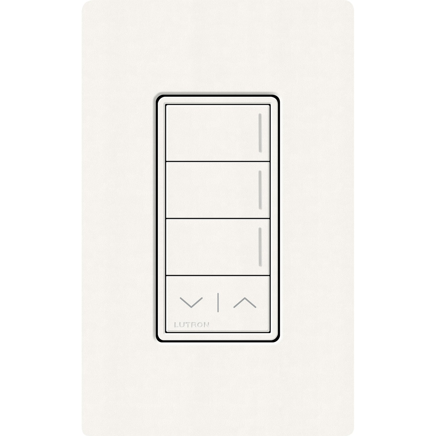 Lutron RadioRA 3 Sunnata RF 3-Button Keypad with Raise/Lower