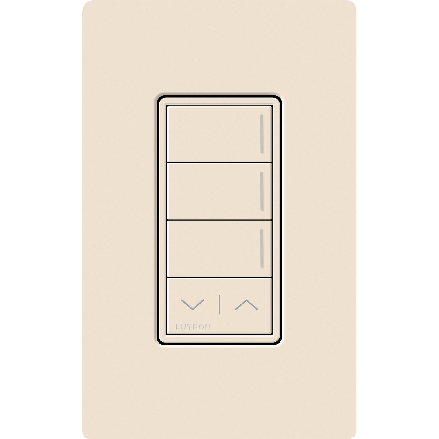 Lutron RadioRA 3 Sunnata RF 3-Button Keypad with Raise/Lower