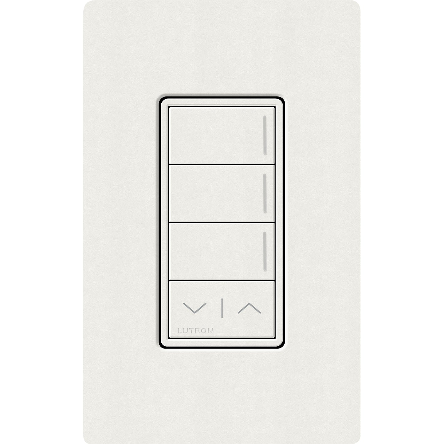 Lutron RadioRA 3 Sunnata RF 3-Button Keypad with Raise/Lower