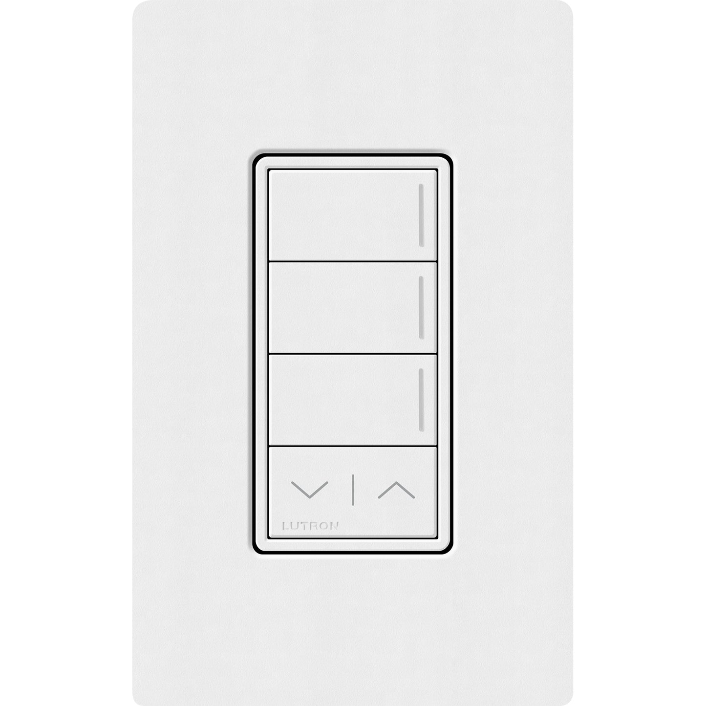 Lutron RadioRA 3 Sunnata RF 3-Button Keypad with Raise/Lower